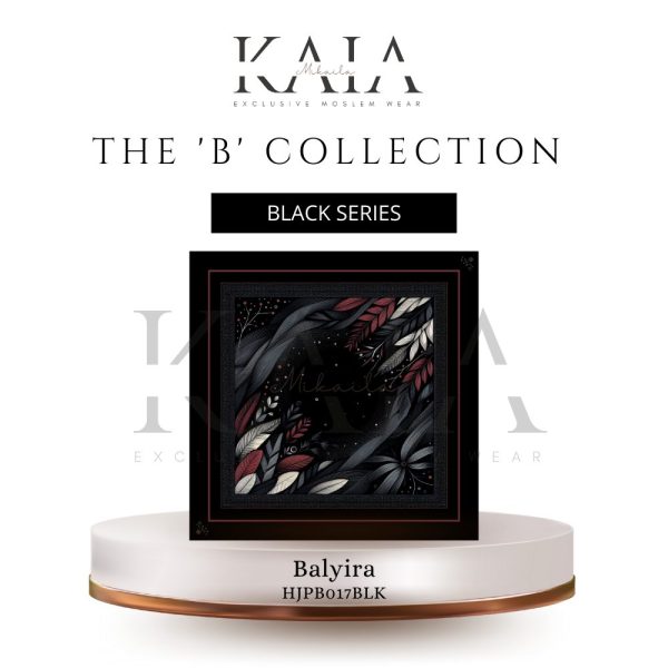 Balyira Scarf | Black  Series - The 'B' Collection