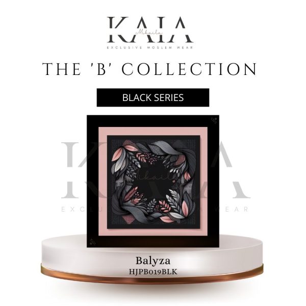 Balyza Scarf | Black  Series - The 'B' Collection