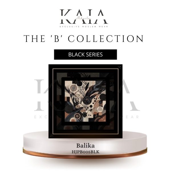 Balika Scarf | Black  Series - The 'B' Collection