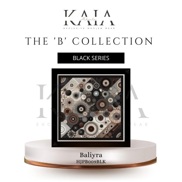 Baliyra Scarf | Black  Series - The 'B' Collection