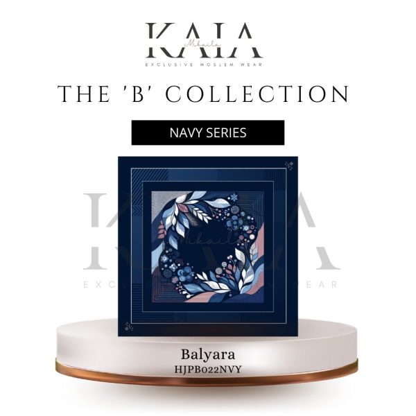 Balyara Scarf | Navy  Series - The 'B' Collection