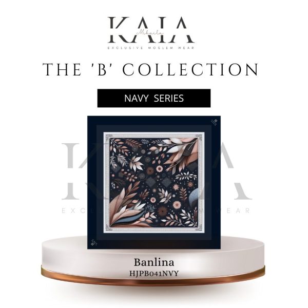 Banlina Scarf | Navy  Series - The 'B' Collection