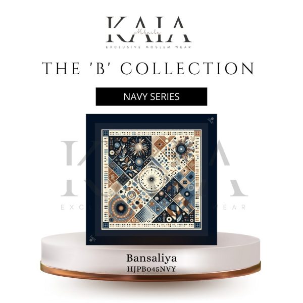 Bansaliya  Scarf | Navy  Series - The 'B' Collection