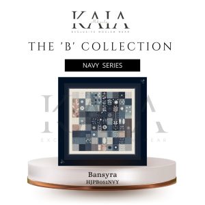 Bansyra  Scarf | Navy  Series - The 'B' Collection